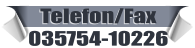 Telefon/Fax 035754-10226